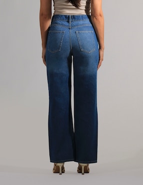 Jeans wide leg Oh Pomp para mujer
