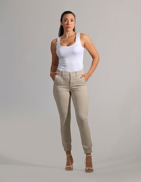 Pantalón jogger Oh Pomp slim para mujer