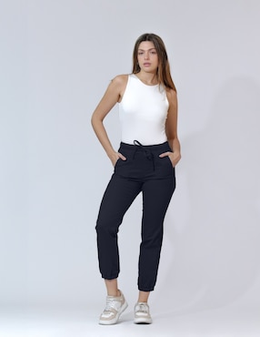 Pantalón jogger Oh Pomp slim para mujer