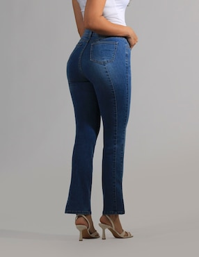 Jeans slim Oh Pomp para mujer
