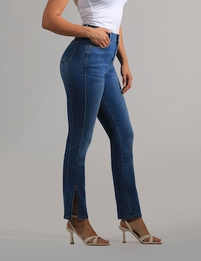 Jeans slim Oh Pomp para mujer
