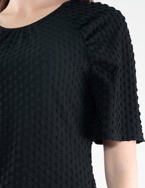 Blusa manga corta para mujer