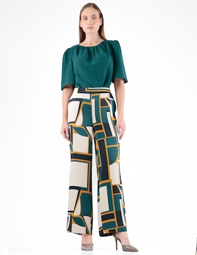 Pantalón relaxed Pierre Cardin relajado para mujer