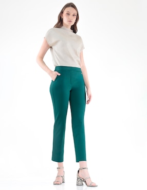 Pantalón Pierre Cardin regular para mujer