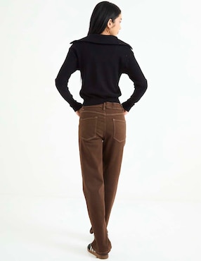 Jeans straight Oh Pomp para mujer