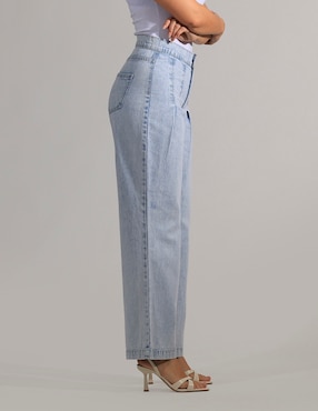 Jeans straight Oh Pomp para mujer