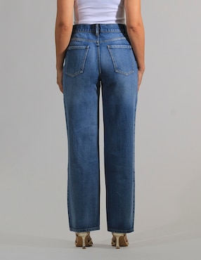 Jeans straight Oh Pomp para mujer