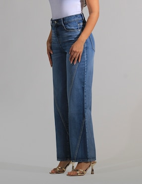 Jeans straight Oh Pomp para mujer