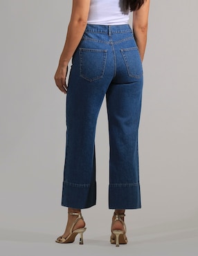 Jeans straight Oh Pomp para mujer