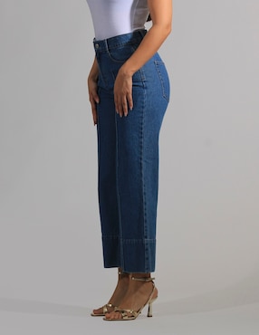 Jeans straight Oh Pomp para mujer