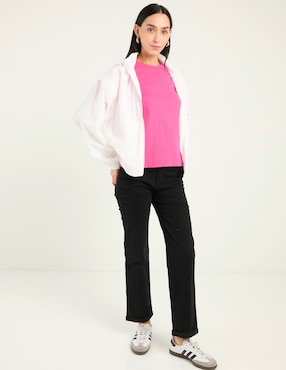 Jeans wide leg Lee 112366153 para mujer