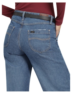 Jeans relaxed wide leg Lee 112360472 para mujer