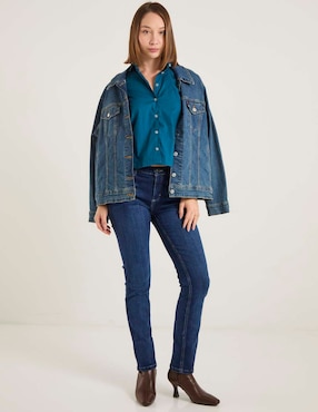 Jeans slim Lee para mujer