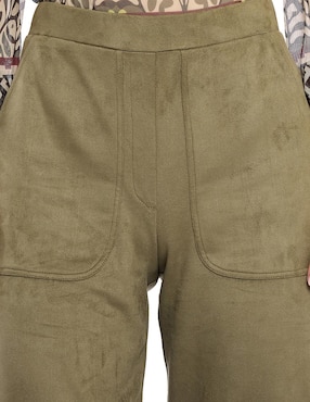 Pantalón coulotte straight para mujer