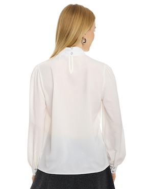 Blusa manga larga para mujer