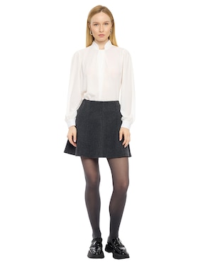 Falda corta Alexis a la cintura
