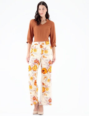 Pantalón relaxed Pierre Cardin relajado para mujer