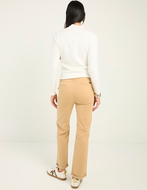 Pantalón chino Lee slim para mujer