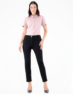 Pantalón de vestir regular para mujer