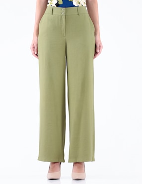 Pantalón Pierre Cardin amplio para mujer