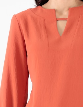 Blusa Pierre Cardin manga larga para mujer