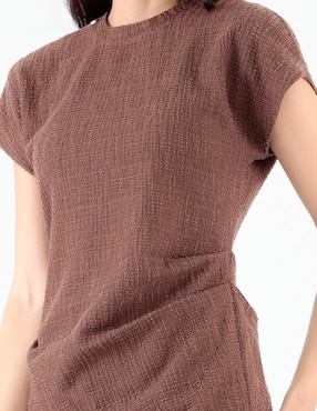 Blusa Pierre Cardin manga corta para mujer