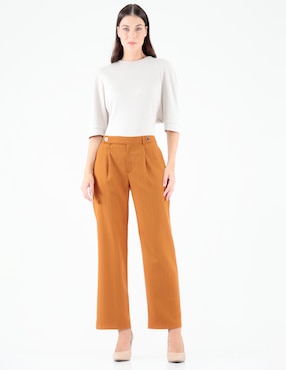 Pantalón Pierre Cardin regular para mujer