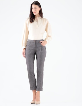Pantalón Pierre Cardin slim para mujer