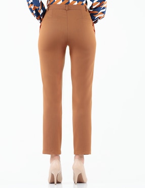 Pantalón de vestir slim para mujer