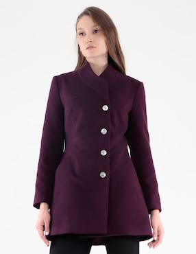 Abrigo Pierre Cardin regular para mujer