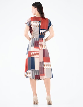 Vestido midi formal Pierre Cardin para mujer