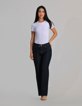 Jeans wide leg Oh Pomp para mujer