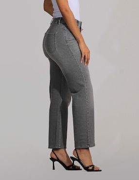 Jeans straight Oh Pomp para mujer