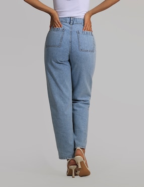 Jeans straight Oh Pomp para mujer