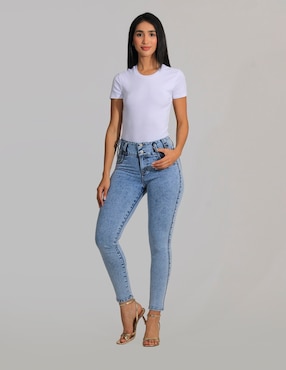Jeans skinny Oh Pomp para mujer