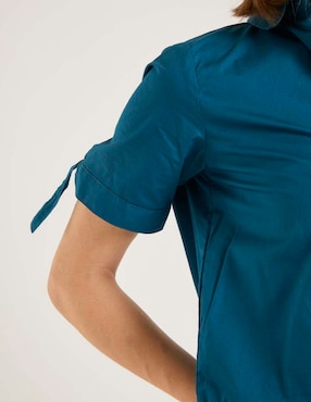 Blusa Lee manga corta para mujer
