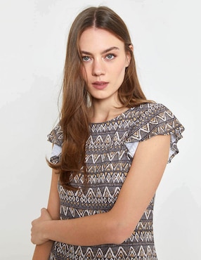 Vestido a la rodilla casual Valeria by Trucco para mujer