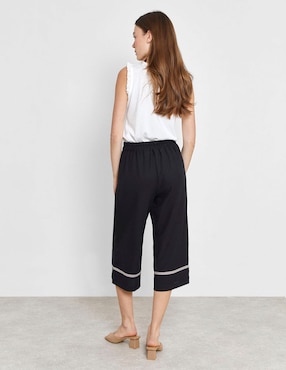 Pantalón relaxed Valeria by Trucco wide leg para mujer