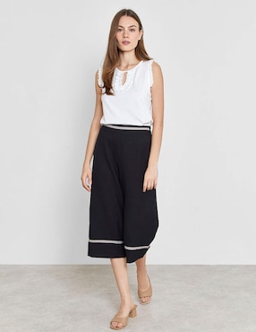 Pantalón relaxed Valeria by Trucco wide leg para mujer