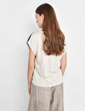 Blusa Valeria By Trucco manga corta para mujer