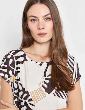 Blusa Valeria By Trucco manga corta para mujer