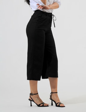 Pantalón capri regular para mujer