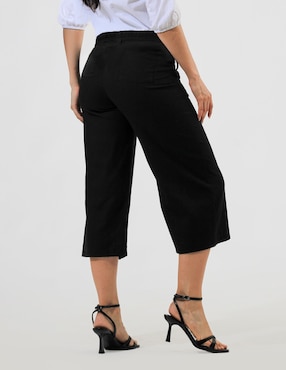 Pantalón capri regular para mujer