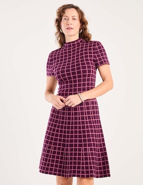 Vestido 3/4 casual Pierre Cardin Romantic Purple para mujer