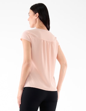 Blusa manga corta para mujer