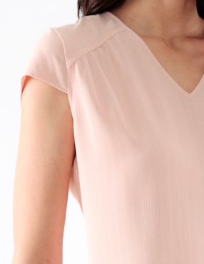 Blusa manga corta para mujer