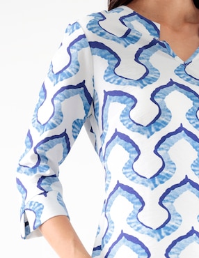 Blusa manga 3/4 para mujer