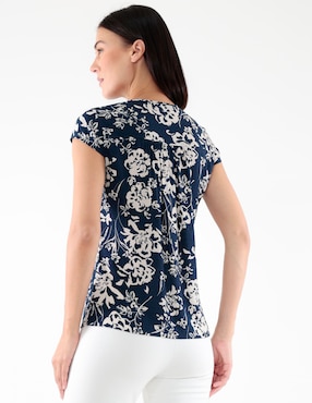Blusa manga corta para mujer