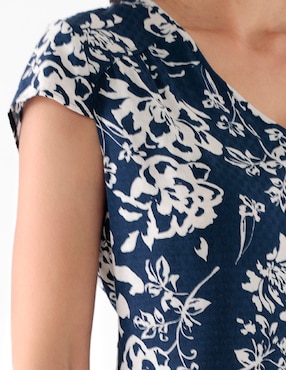 Blusa manga corta para mujer