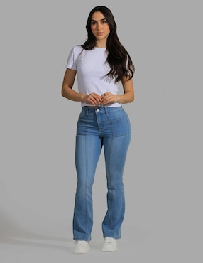 Jeans flare Oh Pomp para mujer